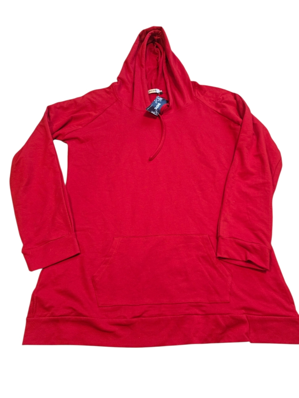 Bepei Women’s Size 3XL Red Hooded Top New With Tags